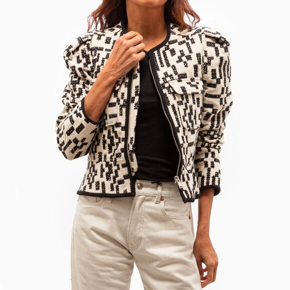 Isabel Marant Etoile "Deliona" Jacket, size 44 (fits like a size 10 US) - Picture 12 of 13